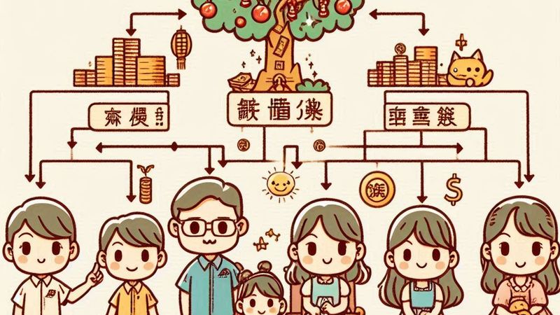 下市股票繼承親屬繼承表